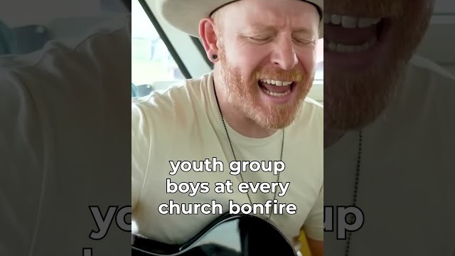 Youth group boys at every church campfire...🔥 #christianmusic #christianhumor #youthgroupmemes