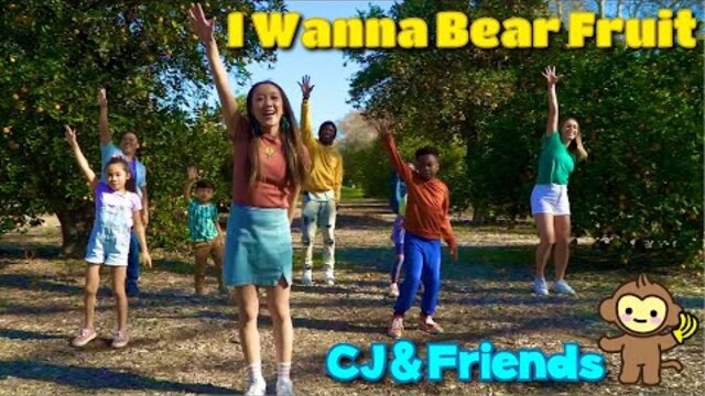 I Wanna Bear Fruit (the Fruit of the Spirit) 🍋 CJ and Friends | Worship Song for Kids
