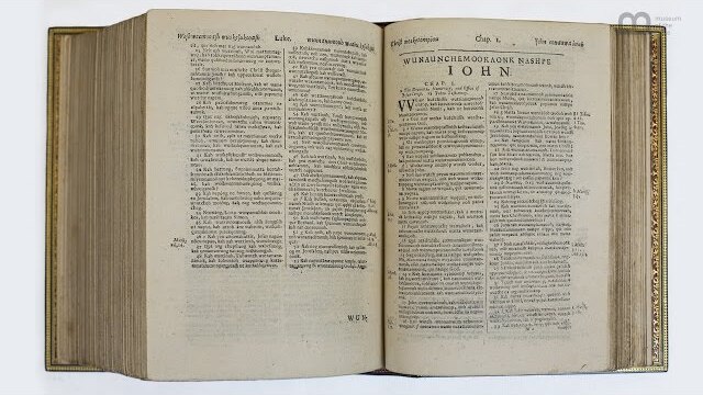 The Eliot Indian Bible