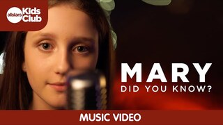 Mary, did you know?  (Music Video) feat 12 year old Emily Parry  | Kids Songs