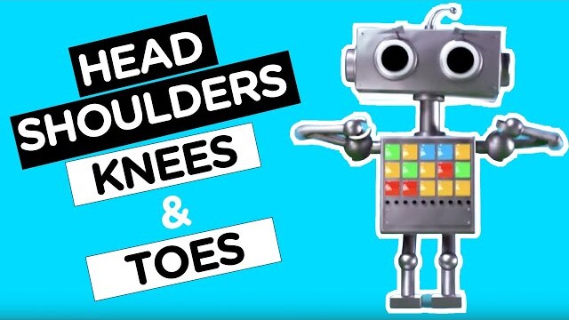 Head Shoulders Knees and Toes | Kids music with motions