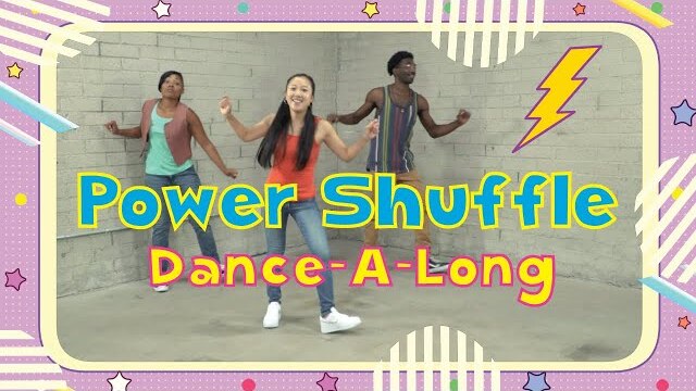 Power Shuffle Dance-along with Lyrics | CJ & Friends Kids Worship