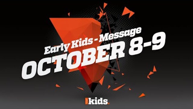Early Kids - "Me Monsters" Message Week 2- October 8-9