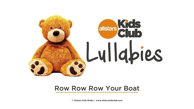 Lullabies: Row Row Row Your Boat 🎵 Simple #lullaby for #Babies To Go To Sleep