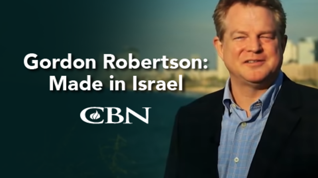 Gordon Robertson: Made in Israel