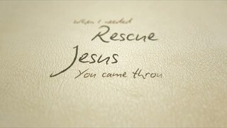 Rescue (Lyric Video) - Jordan St. Cyr [Official Video]