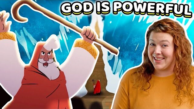 God is powerful! | Moses and the Red Sea | Kids' Club Younger