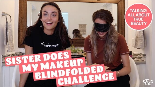 Blindfolded Makeup Challenge | "True Beauty"